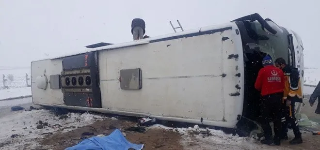 Son dakika: Yozgat’ta feci kaza! Yolcu otobüsü şarampole devrildi: 1 kişi öldü, 34 kişi yaralandı