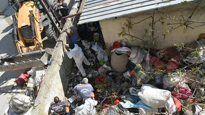 Evden çıkanlar şoke etti