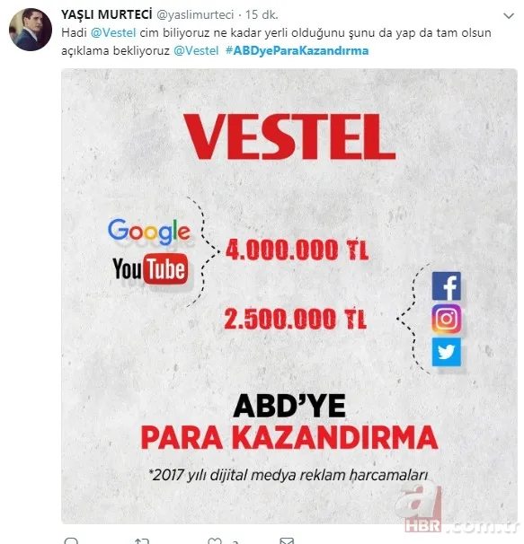 Vakıfbank ve Ziraat'tan da "ABD'ye reklam verme" kampanyasına destek 25