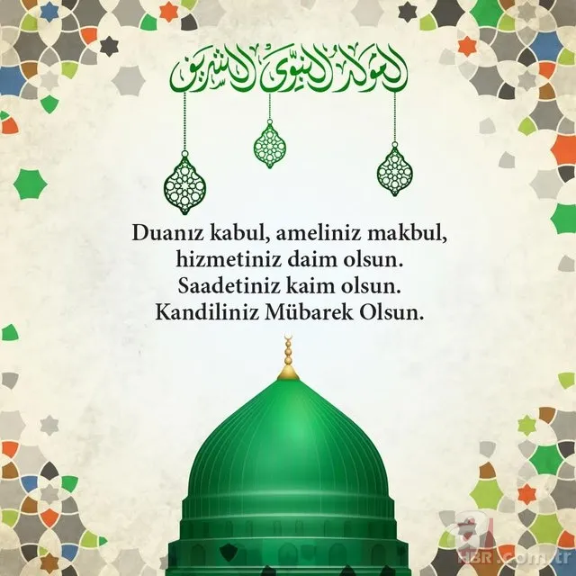 Resimli Mevlid Kandili mesajları ile sevdiklerinizi unutmayın! En özel yazılı, sözlü, resimli Mevlid Kandili mesajları 10