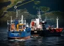Silivri açıklarında çarpışan gemilerden biri battı!