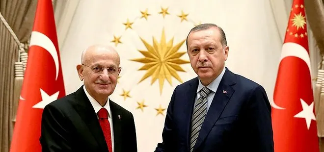 Erdoğan, TBMM Başkanlığına yeniden seçilen Kahraman’ı kabul etti