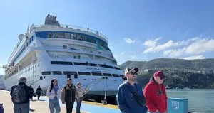 Astoria Grande adlı kruvaziyer Amasra’ya geldi!