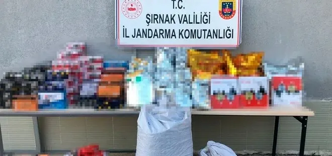 Şırnak’ta 10 bin paket kaçak sigara ele geçirildi! 65 şüpheli yakalandı