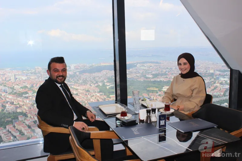 Çamlıca Kulesi'nde bir ilk! Yerden 169 metre yükseklikte evlilik teklifi 4