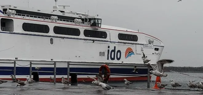 İDO ve BUDO'da bazı seferler iptal edildi