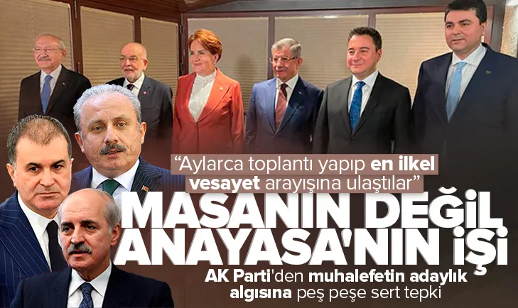 AK Partiden muhalefetin iddialarına tepki