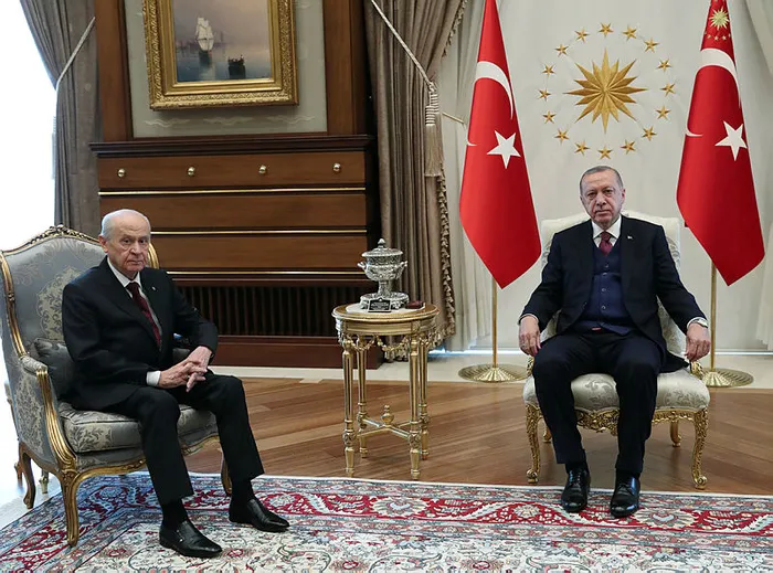 Son Dakika: Başkan Erdoğan Devlet Bahçeli görüştü