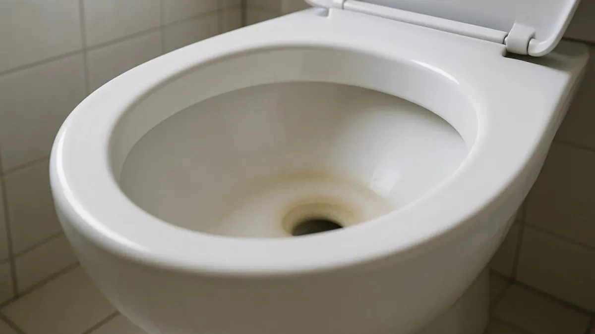 Tuvalet taşını beyazlatan formül: Bu karışımı dökün, bir gece bekletin! Sarı lekeden eser kalmıyor