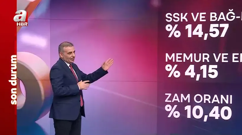 Asgari ücret için A Haber'de rakam verdi! İşte milyonları ilgilendiren hesap