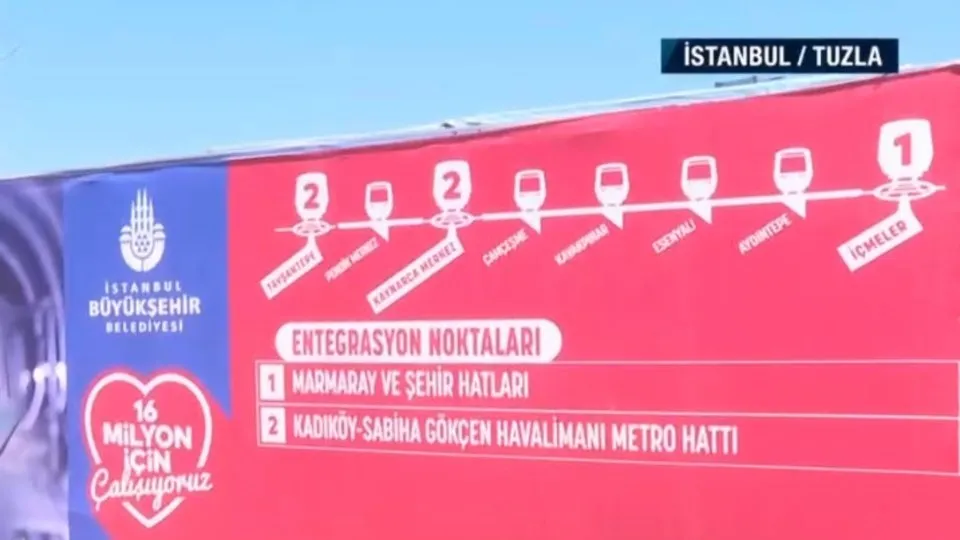 Metro hattı burada afişinin arkasındaki gerçek! Tuzla metrosu yıllardır kaderine terkedildi