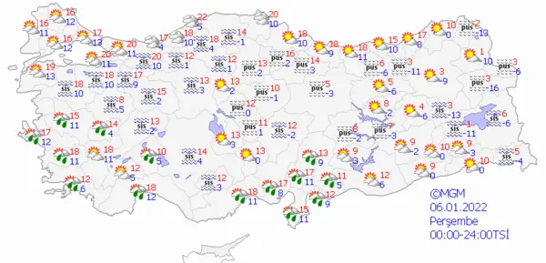 1641306852179.png Kuvvetli sağanak yağış geliyor! Çok sayıda il için gün verildi! İstanbul Ankara İzmir'de bu hafta hava durumu nasıl olacak? - 8