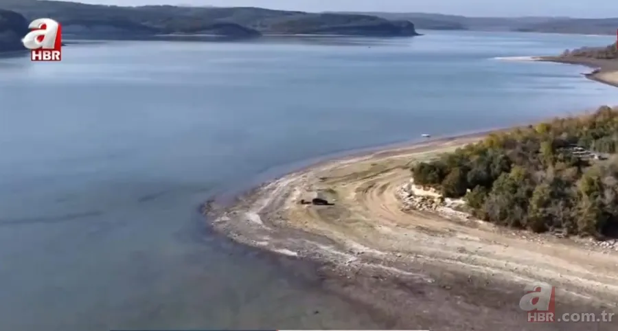 Terkos Gölü'nde kuraklığın acı bilançosu! Sular çekildi tekneler karaya oturdu 11