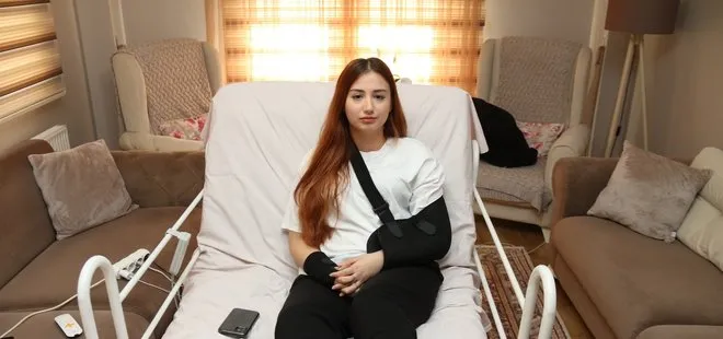 Eskişehir’de ölümden döndüğü olayı anlattı! 20 gün yoğun bakımda kalan genç kadın omurgası kırıldığı için yürüyemiyor