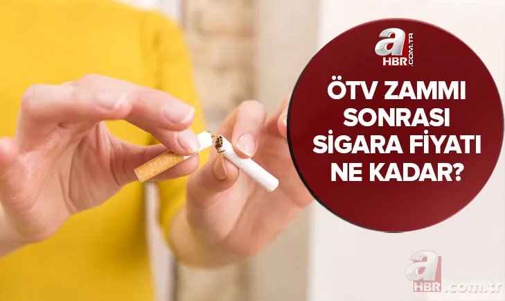 ÖTV zammı sonrası sigara fiyatları ne kadar? 2022 sigaraya ne zaman, ne kadar zam gelecek? SON DAKİKA HABERLER 1