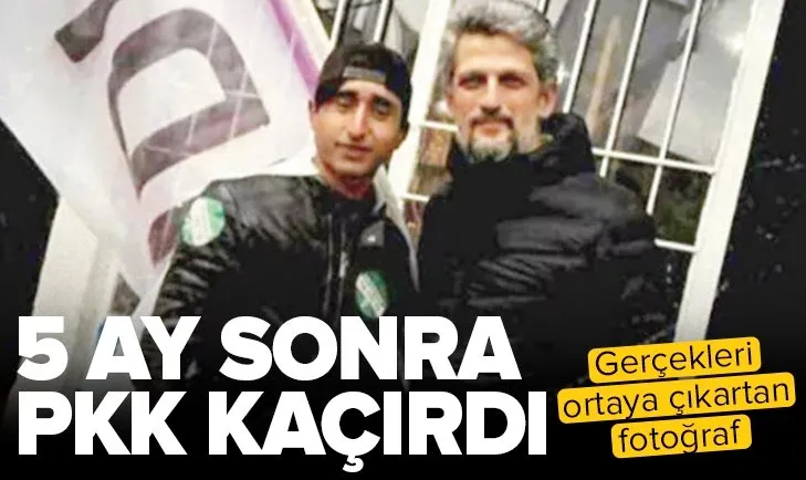 HDP’li vekil Garo Paylan ile fotoğraf çektiren Süleyman Çetinkaya PKK tarafından kaçırıldı