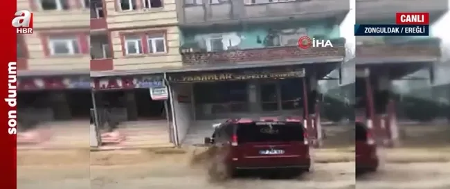 Zonguldak'ta selin yaraları sarılıyor! İnternet kafenin halini A Haber görüntüledi