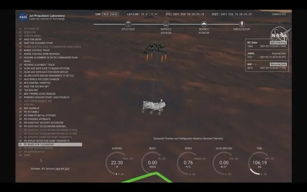’Perseverance’ için tarihi gün! Mars’a iniş yaptı
