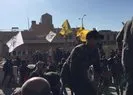 Iraklı protestocular ABDnin Bağdat Büyükelçiliği binasını bastı