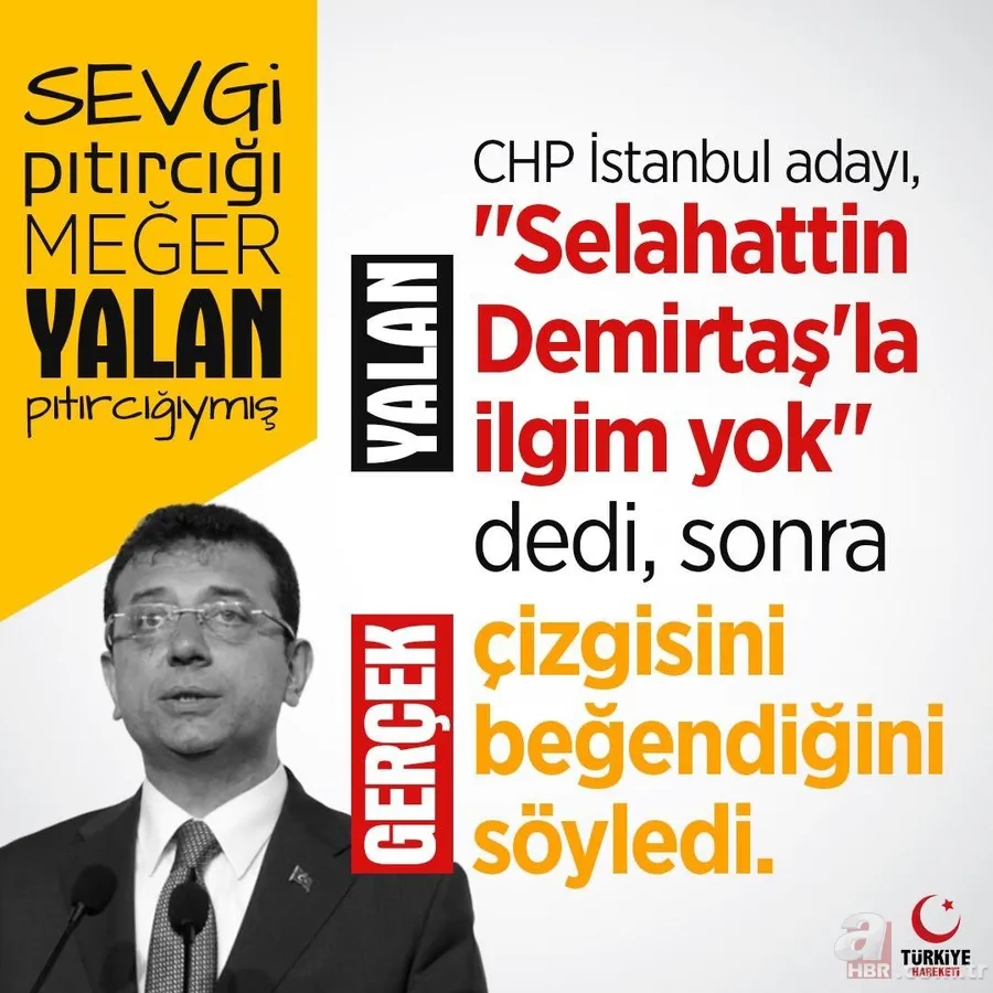 CHP'li Ekrem İmamoğlu'ndan yalan üstüne yalan 2
