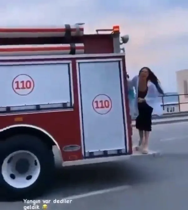 İzmir İtfaiyesi’ndeki skandal olayda karar çıktı! 3 kadın beğeni için resmi aracı işgal etmişti