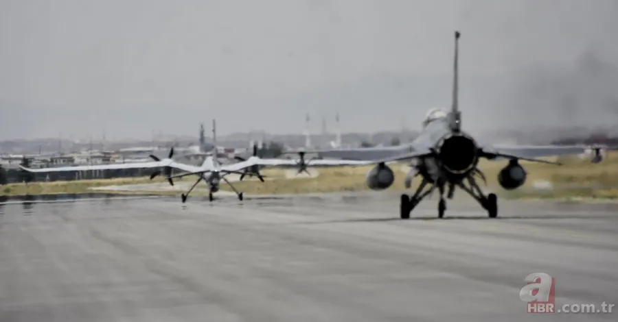 Bayraktar Akıncı TİHA'dan bir ilk daha! Anadolu Kartalı Tatbikatı’nda o an... 10