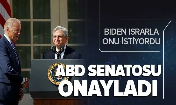 ABD Senatosu Biden'ın Adalet Bakanı adayı Garland'ı onayladı