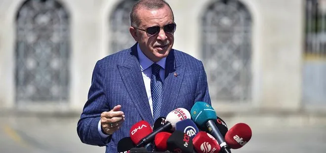 Başkan Recep Tayyip Erdoğan’dan cuma namazı çıkışı önemli açıklamalar: Bay Kemal sıfatıyla Yalancı Kemal’dir