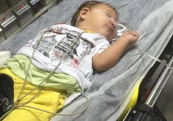 8 aylık bebek uyuşturucu komasına girdi