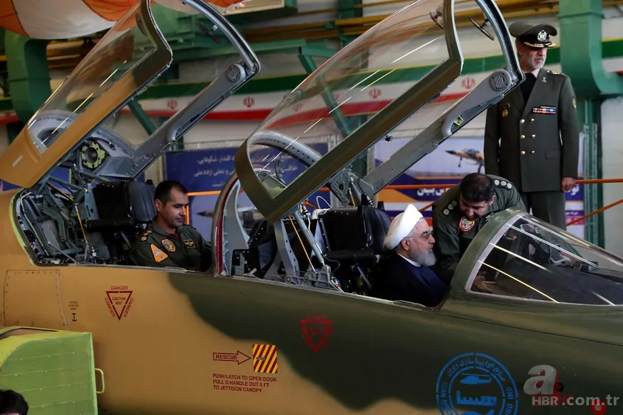 İşte İran'ın yeni savaş uçağı: "Kevser" 14