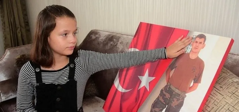 Şehit kızından duygulandıran mektup