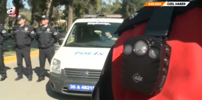 Artık polisin yakasında göz var! Yüz tanıma sistemli kamera