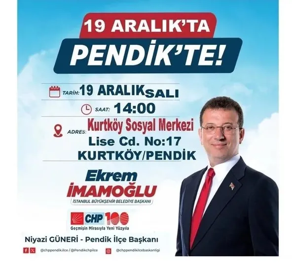 Pendik’te CHP klasiği! İmamoğlu sözde tören yaptı tek çivi çakılmadı