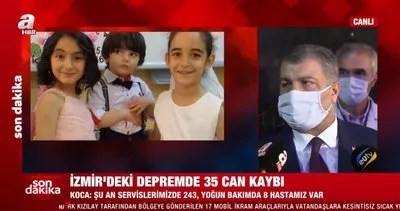 Son dakika: Sağlık Bakanı Fahrettin Koca'dan İzmir'de flaş açıklamalar