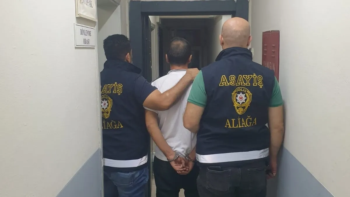20 yıl hapis cezası bulunan cezaevi firarisi İzmir’de yakalandı