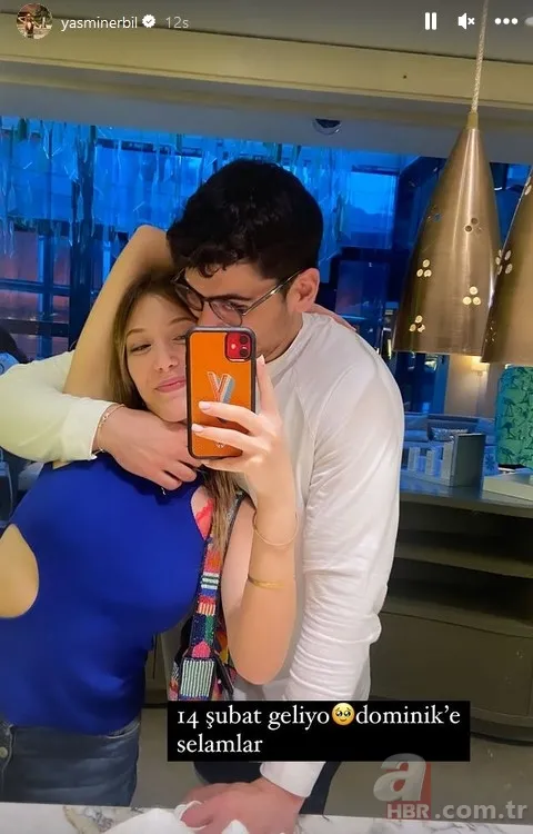 Mehmet Ali Erbil'in kızı Yasmin Erbil Survivor Yiğit Poyraz'ı paylaştı! Sevgilisiyle 14 Şubat öncesi... 4