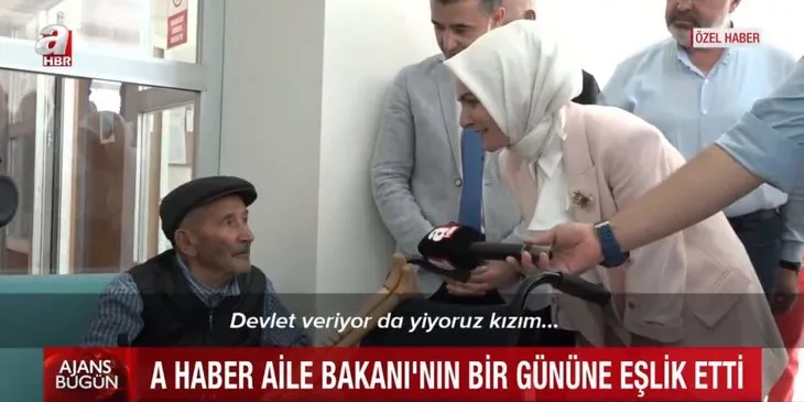 A Haber, Aile ve Sosyal Hizmetler Bakanı Mahinur Özdemir Göktaş’ın bir gününe eşlik etti