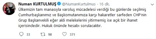 Son dakika: AK Partili Emin Akbaşoğlu’dan CHP’li Engin Özkoç’un Erdoğan’a hakaretine yanıt: CHP tarihine kara bir leke olarak geçti