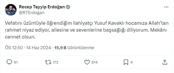 Yusuf Kavaklı kimdir? Yusuf Kavaklı Hoca hastalığı neydi, kanser mi, kaç yaşındaydı, neden öldü?
