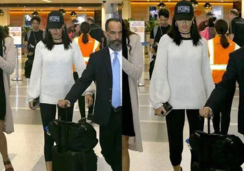 Adriana Lima tekrar İstanbul'da