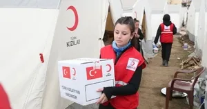 Kızılay’ın gönüllü kadınları yardımlarını sürdürüyor!