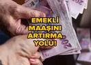 Emekli maaşını artırma yolu!