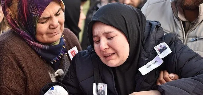 Türkiye kahraman şehitlerini son yolculuğuna uğurladı | Hamile eş ve anneden şehide son veda! 6 ilde tören