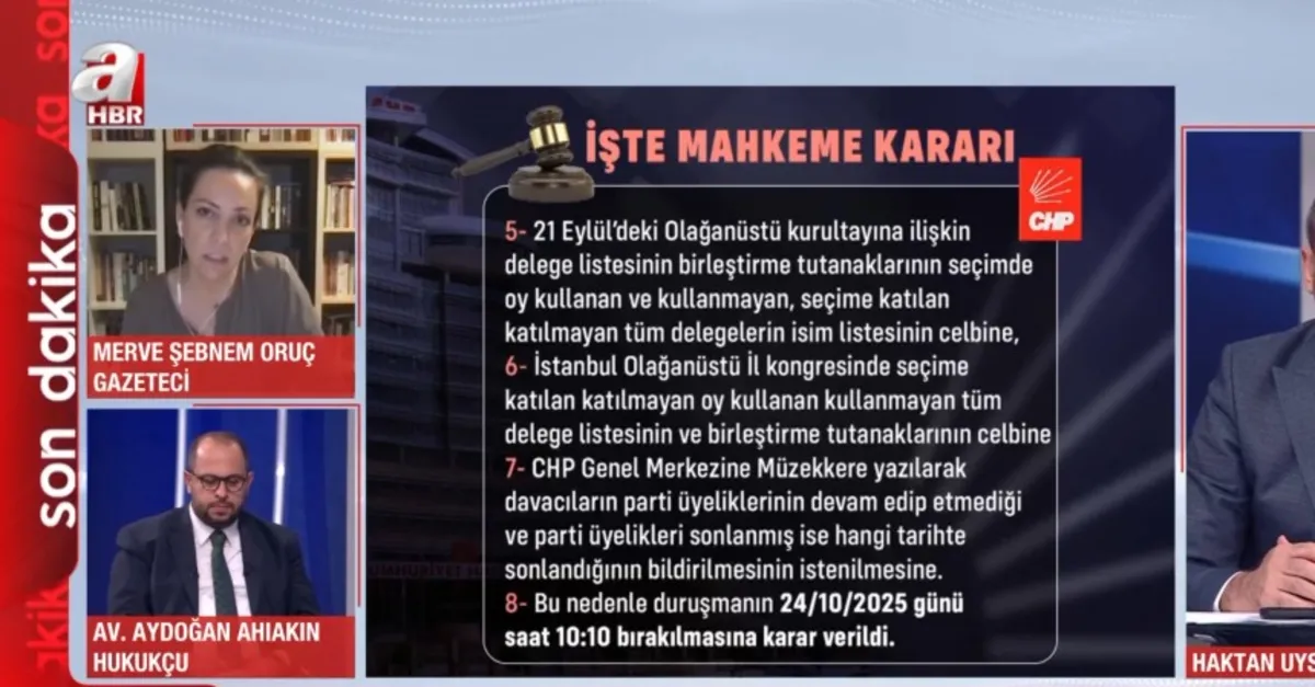 CHP kurultay davası ertelendi! CHP’nin kurultayı ne olacak?