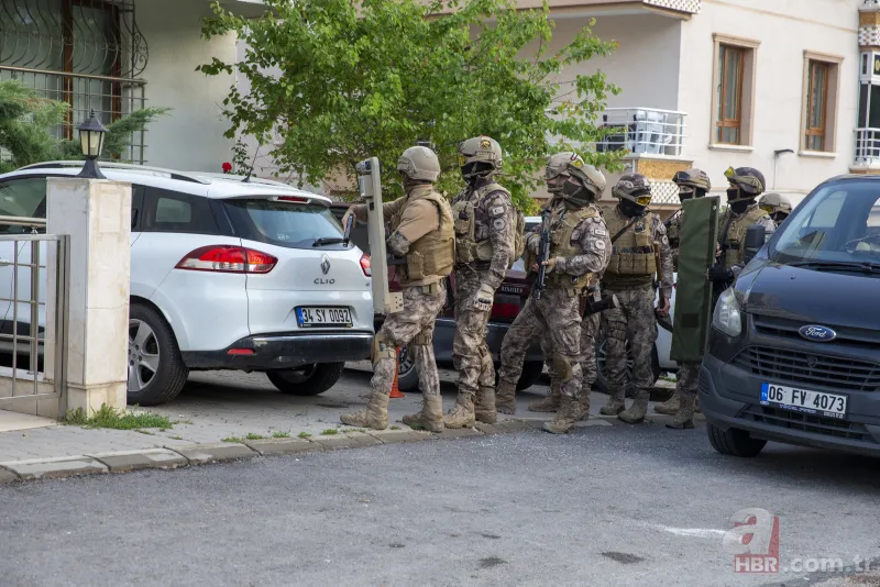 Ankara merkezli 8 ilde uyuşturucu çetesine 'süpürme' operasyonu: 75 gözaltı kararı 5