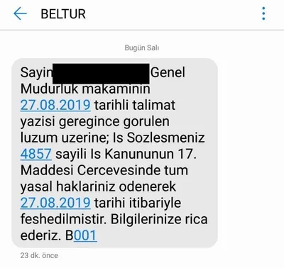 CHP'li Ekrem İmamoğlu'ndan yeni işçi kıyımı! BELTUR'da 175 kişi işinden oldu - 1