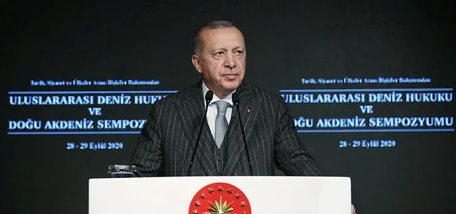 Son dakika: Başkan Erdoğan’dan Doğu Akdeniz Sempozyumu’nda önemli açıklamalar