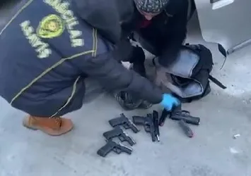 İstanbul'da silah kaçakçılığı operasyonu
