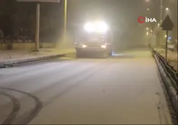 Aşkale’de bir günde dört mevsim yaşandı