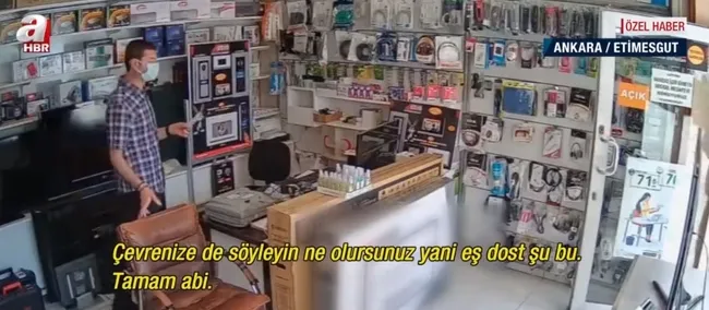 MHP esnafa destek verdi CHP Biz yaptık deyip broşür dağıttı!